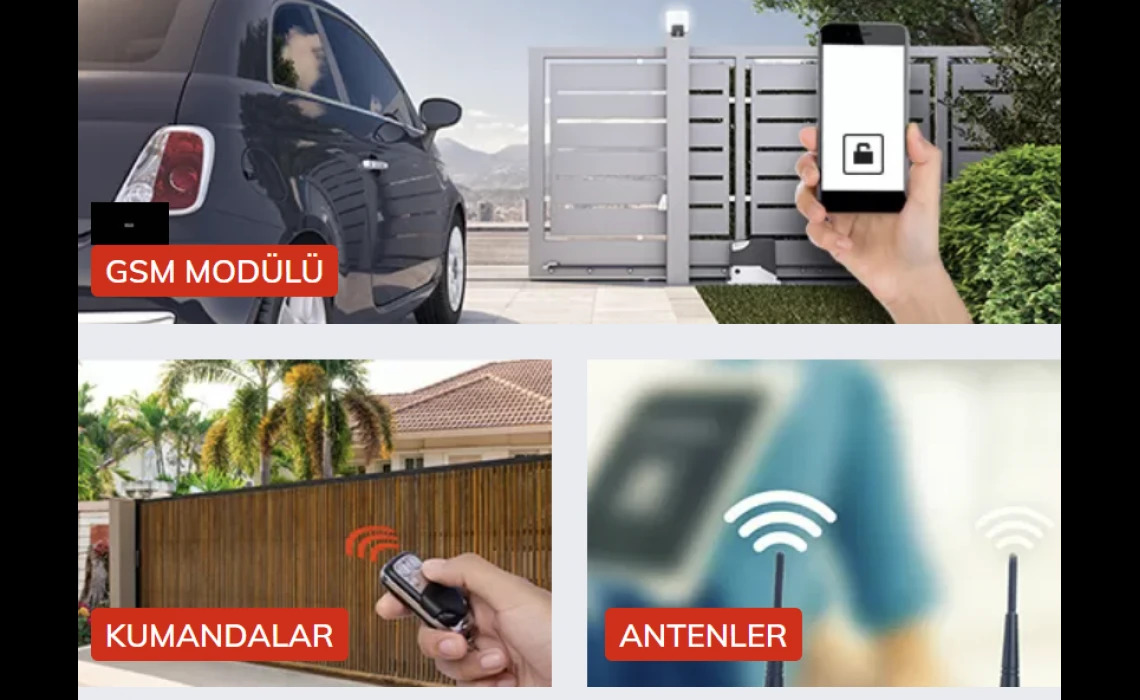 Mezitli Otomatik Otopark Kapısı Araç Geçiş Sistemi